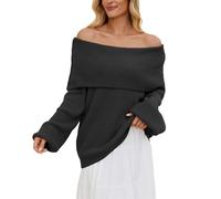 2025 Maglione A Maglia Sciolto Per Un Maglione Cardigan Corto, Nero , S