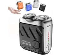 2025 Meigline Mini Shaver - Meigline Shaver, Travel Mini Electric Shavers, Portable MiniShaver for Men, Compact Razor for Wet & Dry Use, Waterproof and USB Rechargeable (Black)