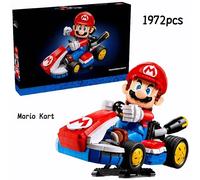 2025 MINISO Disney 1972 pz Standard Kart Classico Gioco Da Corsa 72037 Modello Building Blocks Assemblare Giocattoli di Mattoni per I Regali Dei Bambini
