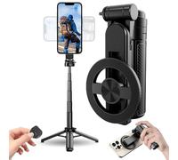 2025 New 4-In-1 Multifunctional 360° Rotation Magnetic Selfie Stick, Phone Tripod With Wireless Remote For Iphone & Android, Portable Extendable Phone Stand For Video Recording & Vlogging (1PC)
