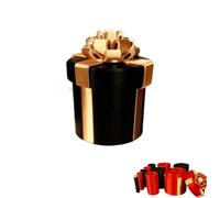 2025 New Annoying Nested Screw Box, Funny Prank Gift Boxes, Reusable Money Puzzle Prank Box for Cash & Surprises for Birthdays, Christmas & Fun Party Game (Black-A)