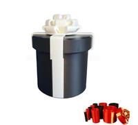 2025 New Annoying Nested Screw Box, Funny Prank Gift Boxes, Reusable Money Puzzle Prank Box for Cash & Surprises for Birthdays, Christmas & Fun Party Game (Black-C)