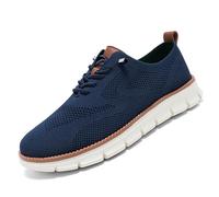 2025 New Breeze Shoes for Men, Wearbreeze Shoes, Urban - Ultra Comfortable Shoes (Blue,45)