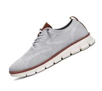 2025 New Breeze Shoes for Men, Wearbreeze Shoes, Urban - Ultra Comfortable Shoes (Gray,44)