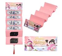 2025 New Creative Christmas Cash Surprise Envelope - Perfect Money Gift Card Holder with 10 Slots for Festive Gift | Ideal Christmas Money Envelopes for Family & Friends (Style4)