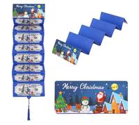 2025 New Creative Christmas Cash Surprise Envelope - Perfect Money Gift Card Holder with 10 Slots for Festive Gift | Ideal Christmas Money Envelopes for Family & Friends (Style5)