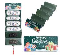 2025 New Creative Christmas Cash Surprise Envelope - Perfect Money Gift Card Holder with 10 Slots for Festive Gift | Ideal Christmas Money Envelopes for Family & Friends (Style1)