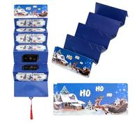 2025 New Creative Christmas Cash Surprise Envelope - Perfect Money Gift Card Holder with 10 Slots for Festive Gift | Ideal Christmas Money Envelopes for Family & Friends (Style6)