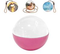 2025 New Crystal Ball Video Player,2.7in 3D Crystal Ball Diy Personalized Display Sphere with Electronic Screen,Video Sphere,180°Visual Effect,5 Color Options,for Holiday Decoration,Birth(Color:Pink)