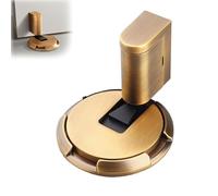 2025 New Door Wedge Stopper, pleasant k door wedge stopper, No Drill Easy Installation, with Tape & Screws, Adjustable Height, Windproof & Anti-Slam, Mechanical Stoppers for Home Office Doors (F)