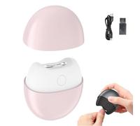 2025 New Electric Nail Clipper, 3-in-1 Automatic Nail Trimmer, with Nails Scraps Storage, USB Rechargeable, Safety Electric Nails File, for Baby,Kids,Adults,Seniors (Pink)