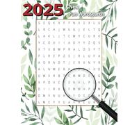2025 New Fun Wordsearch: Simple and easy, for seniors, adults, and teens all with solutions!