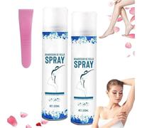 2025 New Hair Removal Spray,Dainty Hair Out,Sensitive Skin Hair Remover Spray Foam for Intima,No Irritation Painless Hair Removal Sprays,Moisturizing HairRemoval Sprays,for Men and Women (2)