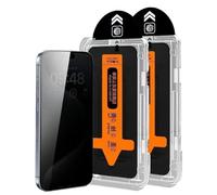 2025 New Invisible Screen Protector -Fingerprint-Proof Dust Free, 2 Packs Screen Protectors for iPhone 16 15 14 13 12 11 Pro Max (Anti-peep film,For iphone13Pro)