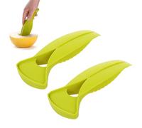 2025 New Melon Cutting Tool, Cantaloupe Slicer Fruit Cutter, Portable Cube Watermelon Cutter Slicer For Home Party Camping Kitchen Gadget(2pcs)