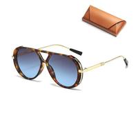 2025 New Oversized Sunglasses for Women Men Retro Trendy Sun Glasses Big Large Fashion Vintage Shades (K)