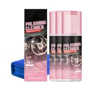 2025 New Polishing Cleaner Car Interior, Interior Detailer Spray, All Purpose Vehicle Interior Cleaner for Leather, Rubber, Plastic (3pcs)