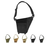 2025 New Powios Crossbody Bag, Shoulder Crossbody Bag for Men, Multifunctional Large Capacity Outdoor Waterproof Chest Bags (Black1)