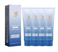 2025 New Protein Correcting Hair Straightening Cream, Keratin Smoothing Treatment, crespo Control Hair, levigatura a lungo termine, Silky Shine per tutti i tipi di capelli per capelli ricci (4 pezzi)