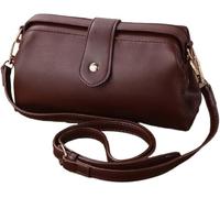 2025 New Retro Handmade Vintage Doctors Purse for Women - Leather Crossbody Bag (Coffee)