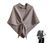 2025 New shawl wraps for women, Pashmina Shawl Wraps for Women, Womens Solid Color Shawl with Loop (Camel)