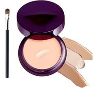 2025 New Soft Matte Cream Concealer, Full Coverage Waterproof Concealer, Long-lasting and Lightweight, Suitable for Blemishes, Scars, Tattoos (Ivory)
