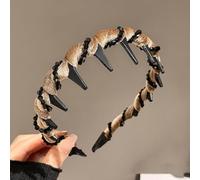 2025 New Vintage High Cranium Artificial Pearl Hairband, Elegant Pearl Headbands for Women, Anti-slip Decorative Hair Bands Fashion Hair Accessories for Women (F)