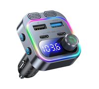 2025 Newest Syncwire Bluetooth 5.4 FM Transmitter Car Adapter 48W (PD 36W & 12W)