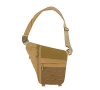 2025 Nuova Borsa a Tracolla Powios, Borsa Antifurto Slim Sling, Grande Capacità Multifunzionale Outdoor Baule, cachi, 20 Lang