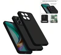 2025 Nuova custodia per telefono opaca nera, compatibile con Xiaomi, Transsion e altri modelli, S26/S26Ultra/X5C/X5C PLUS/X8D/X7D/X9D/Nova 14/Edge 70/G57 Power/G57/G Play 2026/ 10a/ 15c 4G 173(Europa)