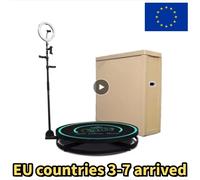 2025 nuova rotazione 100cm 360 3D Ring Selfie Wedding Camera 360 Photo Booth piattaforma fotografica rotante panoramica a 360 gradi 80cm