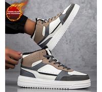 2025 Nuove scarpe sportive invernali da uomo, scarpe casual da uomo, scarpe da uomo alla moda per la strada, leggere, personalizzate, eleganti scarpe alte, scarpe bianche, scarpe da skateboard EUR39,E