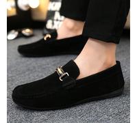 2025 Nuovi mocassini di moda a tinta unita per uomo, primavera/estate, scarpe casual da guida traspiranti e slip-on (i mocassini tendono a essere piccoli, si consiglia ai clienti con piedi grandi di o