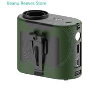 2025 NUOVO 10000mah Ventilatore portatile esterno Ventilatore appeso al collo Vento forte con Power Bank Illuminazione a LED per sport all'aria aperta Arancia
