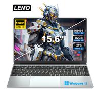2025 NUOVO 15.6 "Laptop portatile 32 GB DDR4 2 TB SSD Intel N5095 W antindows11 Notebook PC Gamer Computer da ufficio con Fingerpri retroilluminato