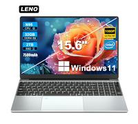2025 NUOVO 15.6 "Laptop portatile Intel N95 Windows11 32 GB DDR4 2 TB SSD 7500 mAh Notebook da ufficio Pc Gamer con impronta digitale retroilluminata