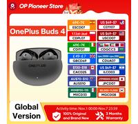 2025 Nuovo arrivo Oneplus Buds 4 Auricolari wireless A lungo raggio IP55 Impermeabile AI Chiamata Riduzione del rumore Auricolari portatili 5.4