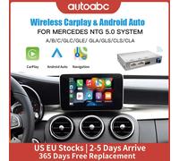 2025 Nuovo AUTOABC Wireless CarPlay Android Auto per Mercedes Benz ABCE Classe GLA CLA CLE W205 W176 C117 W246 W167 NTG5.0 Mirro