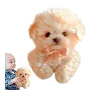 2025 Nuovo Cane Robot, Giocattolo Realistico Di Peluche Del Cucciolo Del Robot, Cane Intelligente Di Simulazione Robotica, Bambola Educativa Interattiva, Che Cammina, Abbaia E Agita La Coda Per Bambin