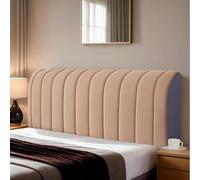 2025 Nuovo Copritestata Del Letto Matrimoniale Imbottito ,Copri Testata Letto Matrimoniale/SingoloVelluto Elastica Universale Copertura Per Testiera Per Letto，Per Decorazione Camera Letto(Curry,180x65