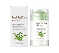 2025 Nuovo Crema per piedi molto asciutti con olio di tea tree, aloe vera e rosmarino, crema per la cura dei piedi, crema urea per la pelle ruvida, secca, spessa e screpolata
