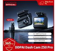 2025 Nuovo DDPAI Dash Cam Z50 Pro 4K Telecamera per auto Visione notturna 5GHz Wi-Fi GPS ADAS 24H Monitor di parcheggio Supporto Cam anteriore e posteriore
