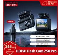 2025 Nuovo DDPAI Dash Cam Z50 Pro 4K Telecamera per auto Visione notturna 5GHz Wi-Fi GPS ADAS 24H