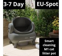 2025 nuovo design di alta qualità best-seller di lusso a basso rumore smart app pulizia automatica gatto bidone della spazzatura toilette immondizia 220V