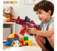 2025 Nuovo Giocattolo Fucile Elettrico M416 con Suoni e Luci, Giocattolo con Luci Abbaglianti e Suoni Divertenti, Materiali Sicuri e Durevoli, Intrattenimento Ludico per Bambini - Regalo Ideale per Fe