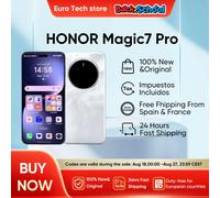 2025 NUOVO HONOR Magic7 Pro 5G Smartphone Snapdragon 8 Elite 6.8''120Hz LTPO Display 100W Carica Versione globale HONOR Magic 7 Pro 12GB 512GB Blue