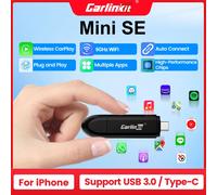 2025 nuovo MINI 5CarlinKit Wireless CarPlay adattatore Wireless Smart Mini Box Plug And Play WiFi connessione rapida per CarPlay cablato Mini 3