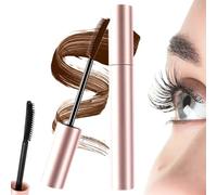 2025 Nuovo Relaxrich Mascara Con Fibre Allunganti, Mascara Waterproof, A Lunga Durata E Senza Sbavature, Crea Ciglia Finte Naturali E Folte (Marrone)
