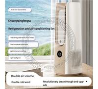 2025 Nuovo ventilatore turbo senza lama con umidificatore Mini ventilatore da tavolo portatile silenzioso ricaricabile USB per l'home office Purple spray