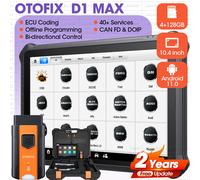 2025 OTOFIX D1 MAX Italiano Strumento Diagnostica Codifica ECU 40+ Funzione TPMS